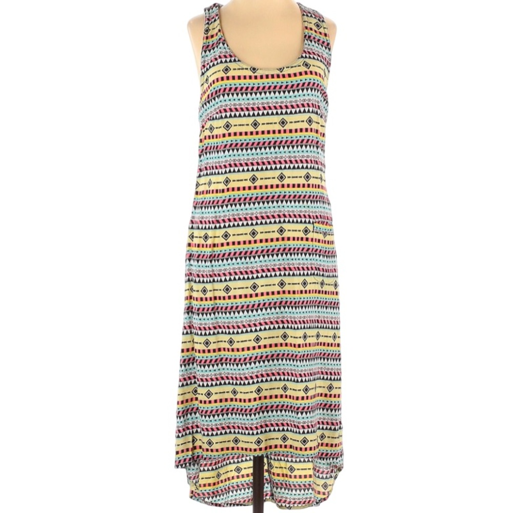 Kavu sz Large T Back  Yellow Southwestern Casual Dress